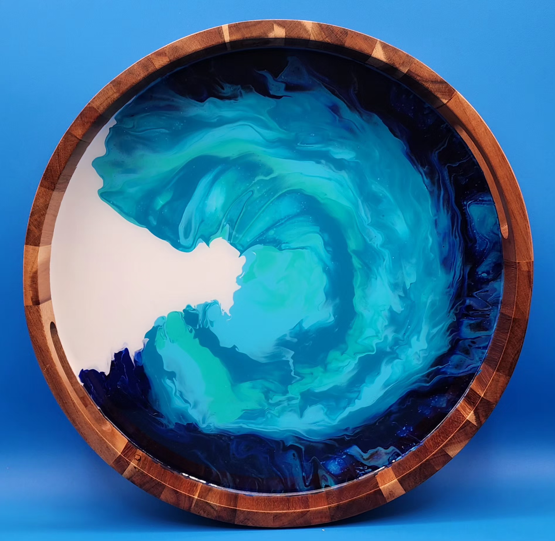 Cresting Wave serving tray