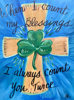 St. Patrick's Day Cross