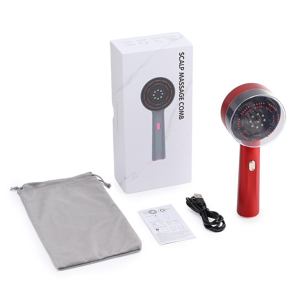 Thumbnail: 3 Modes Electric Scalp Massager & Liquid Applicator for Hair Growth