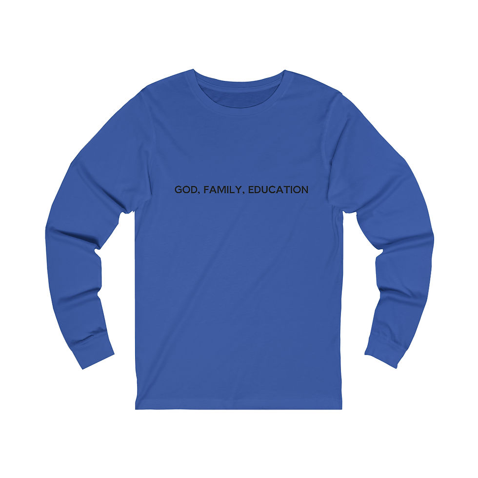 Thumbnail: Unisex Jersey Long Sleeve Tee