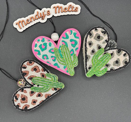 Thumbnail: Leopard Print Cactus Freshie