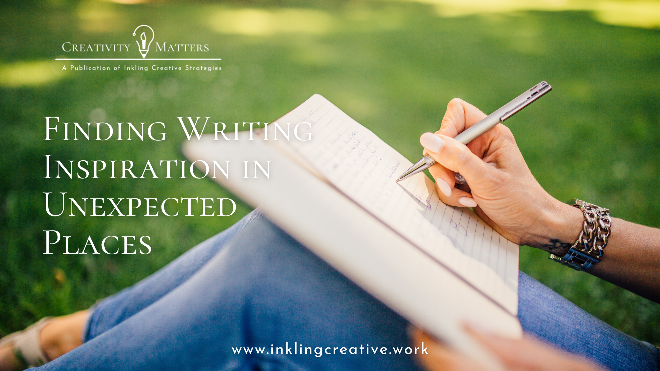 Finding Writing Inspiration in Unexpected Places