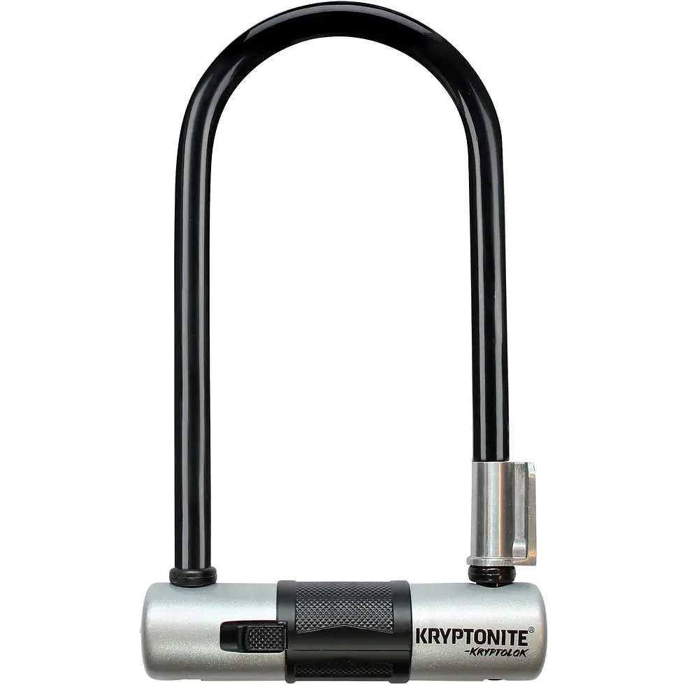 Thumbnail: Kryptolok Combo Standard U-Lock with bracket Sold Secure Gold