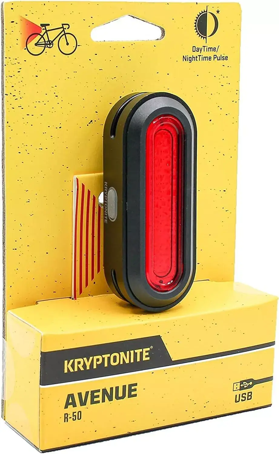 Thumbnail: Kryptonite Rear Light  Avenue R-50 Basic Usb
