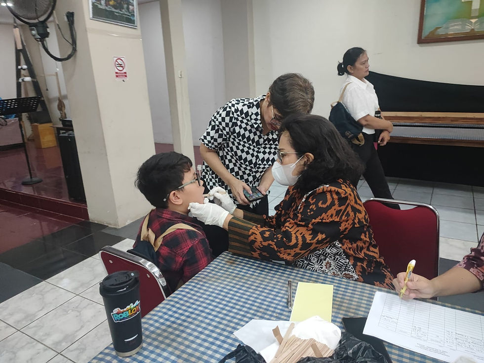 HKBP Bogor Gelar Pemeriksaan Gigi dan Konsultasi Kesehatan bagi Anak Sekolah Minggu