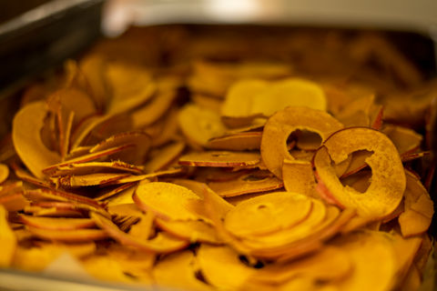 Pejibaye chips from the Cothnejo Fishy Tavern.