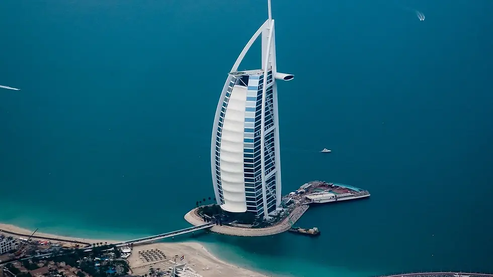 Burj Al Arab building in Dubai