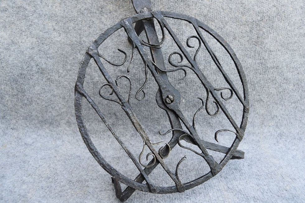Miniature : Grille viande trournante forgée 18ème