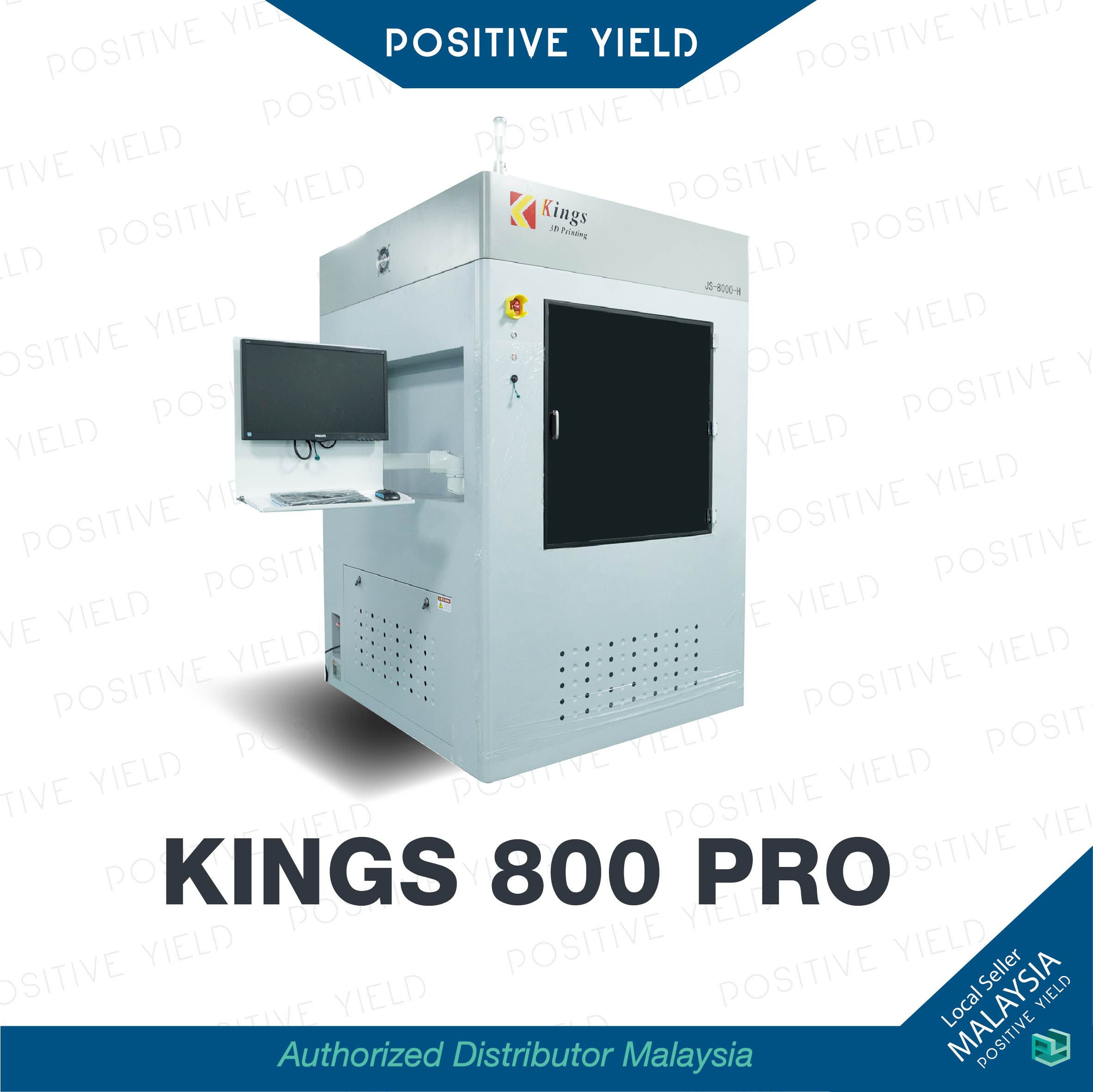 KINGS 800Pro Industrial SLA 3D Printer