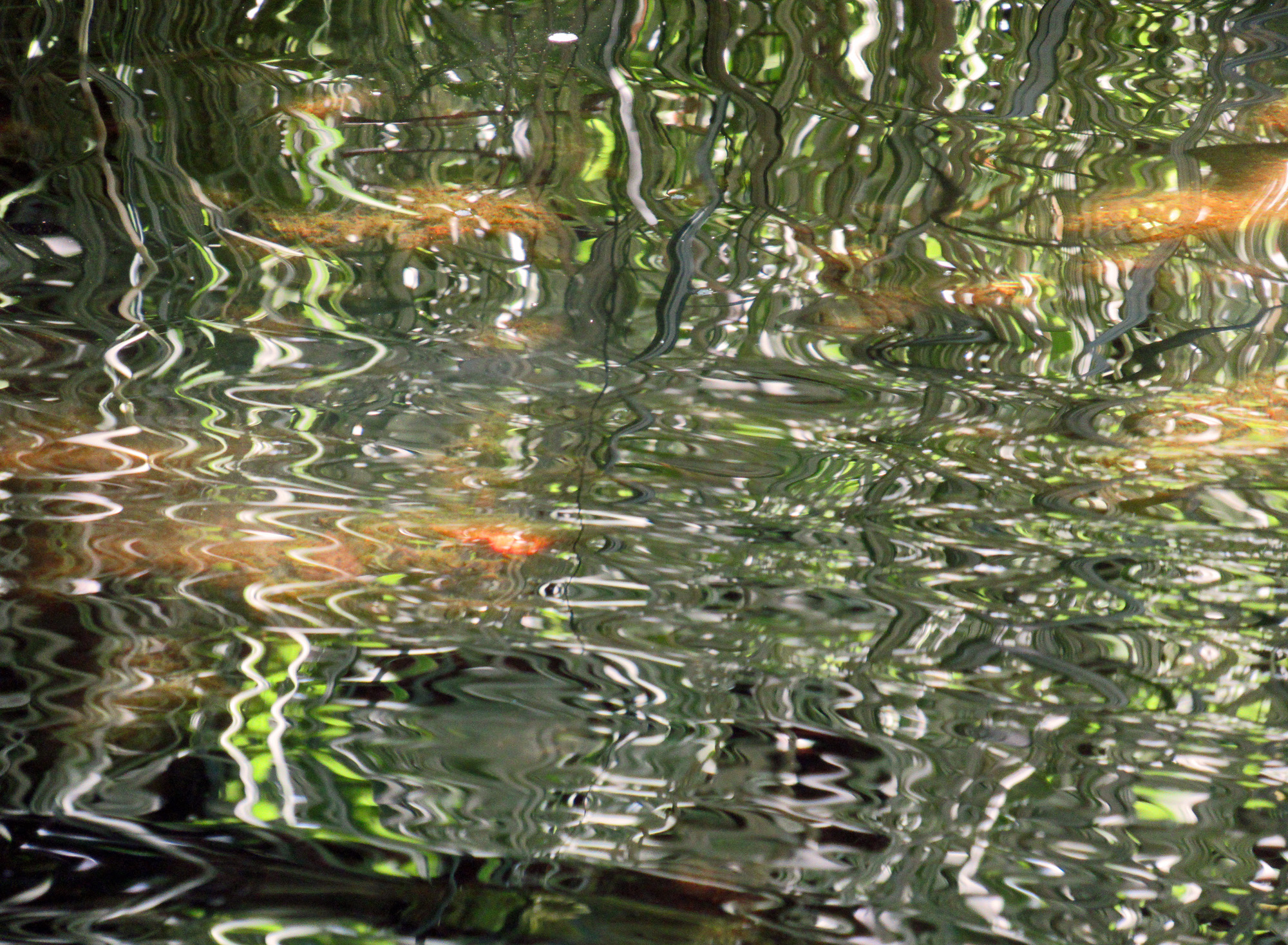 Reflets zig zag