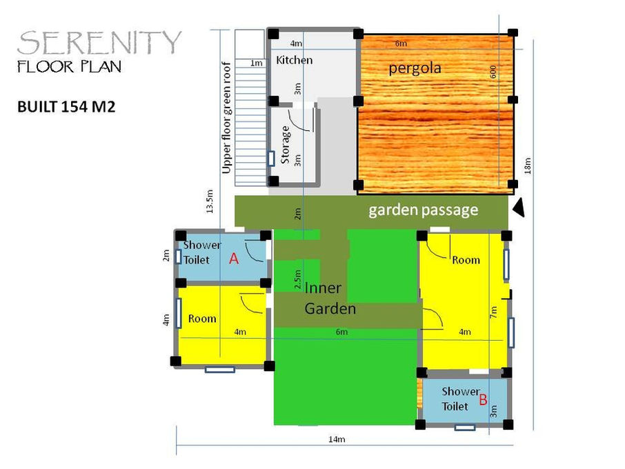 Econest Serenity - Plan d'étage