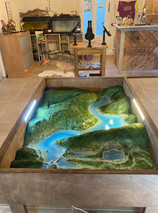 Maquette du lac de Carcès (1)
