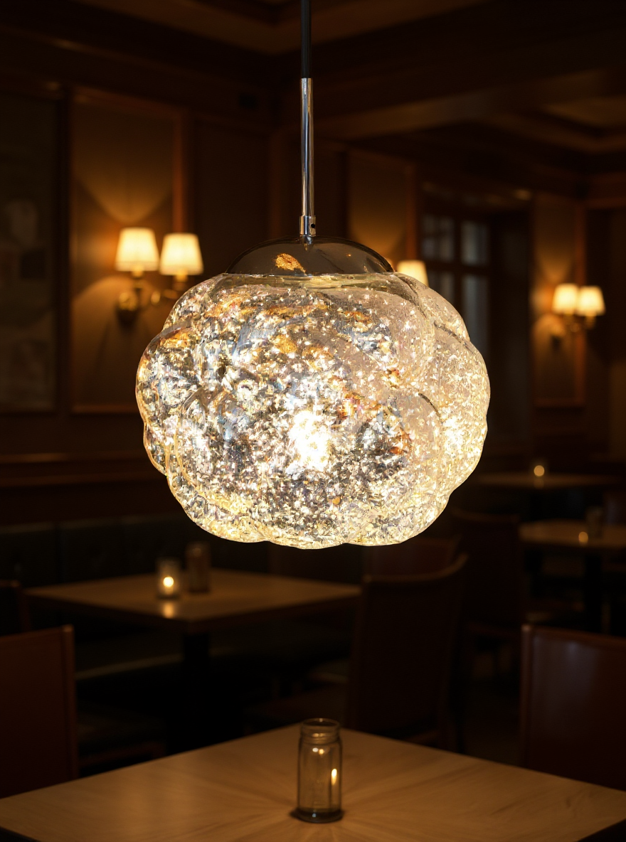 Thumbnail: Shimmery Spherical Cloud Hanging Light