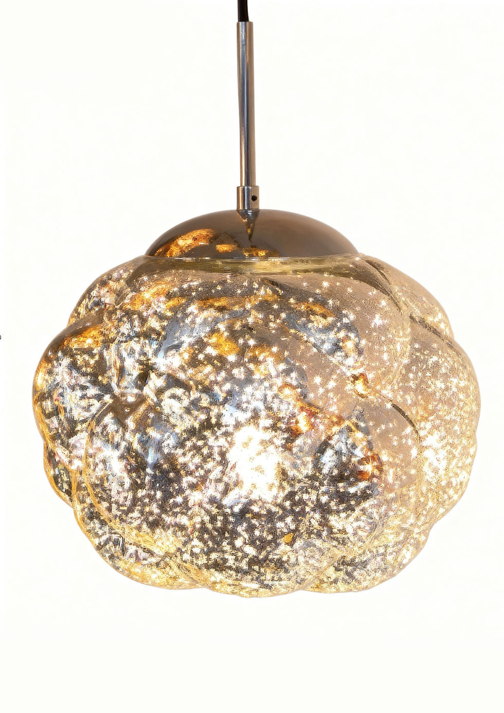 Thumbnail: Shimmery Spherical Cloud Hanging Light