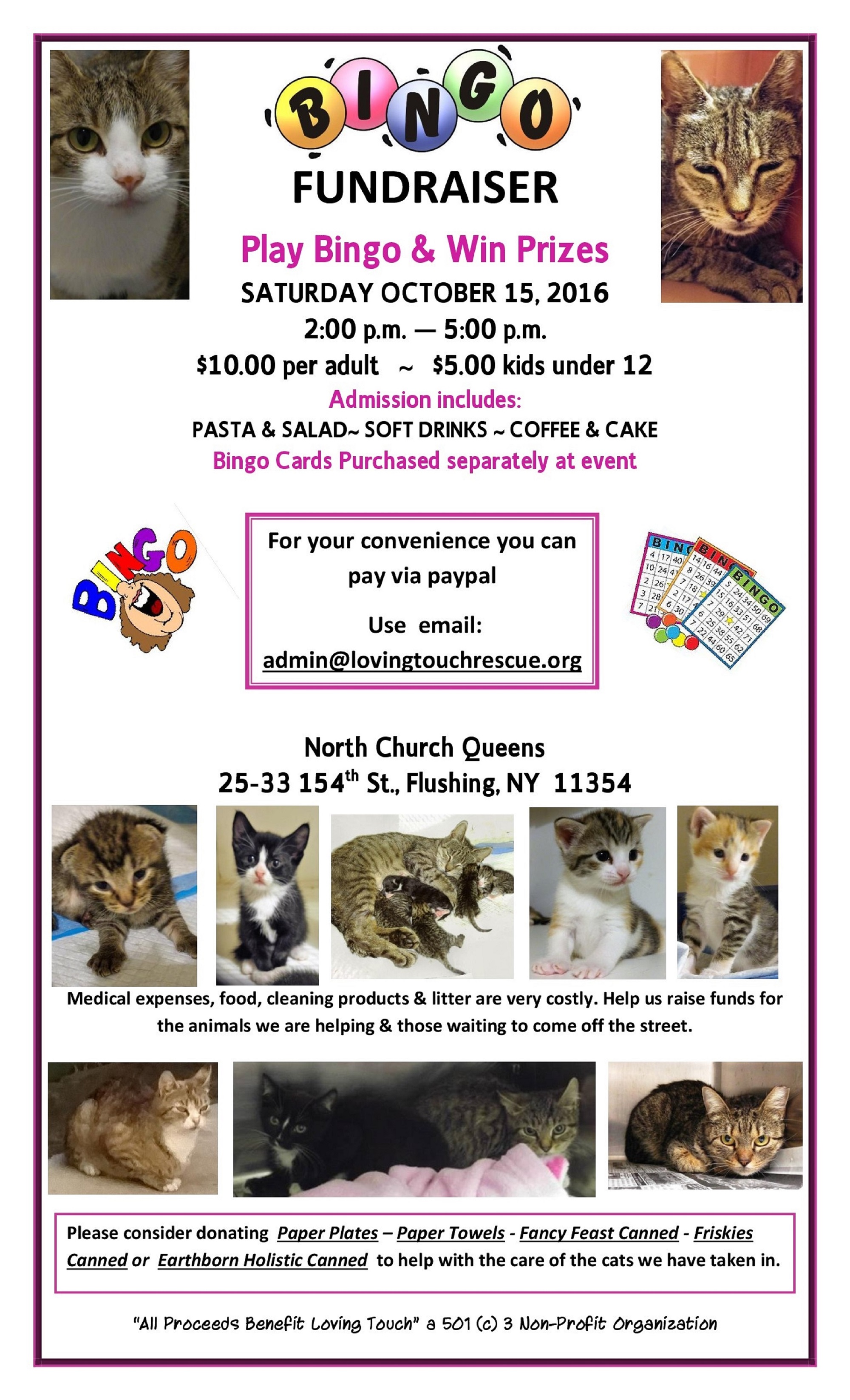 bingo flyer to post