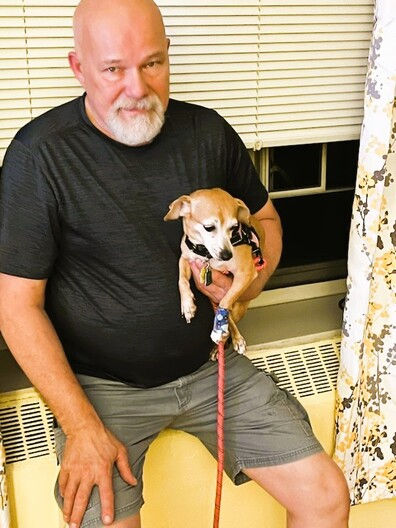 MAGGIE WITH HER NEW DAD