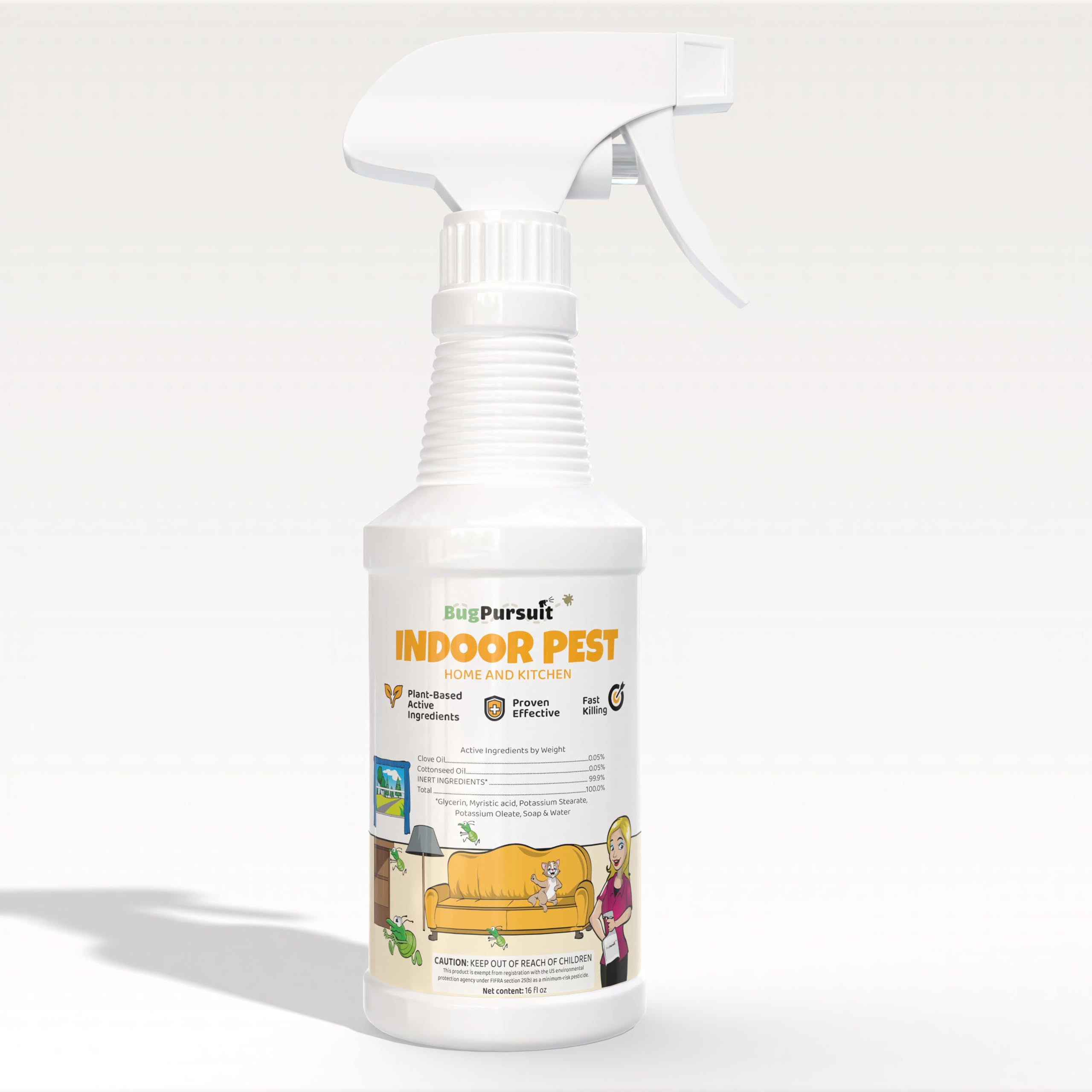 EcoShield Pest Spray - Natural Indoor Bug Killer (16OZ)