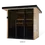 Thumbnail: Tylo Lulea™ Outdoor Traditional Sauna
