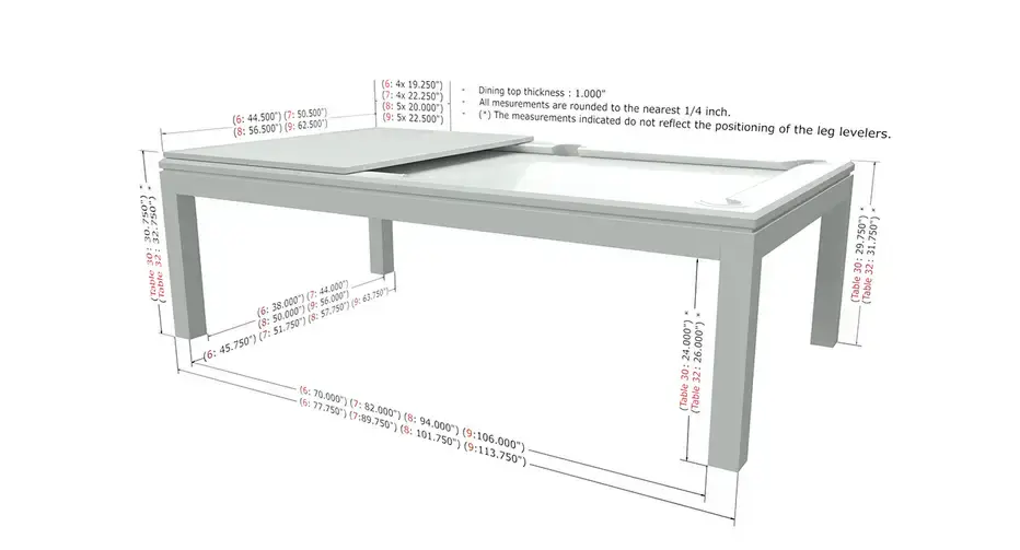 Thumbnail: Canada Billiards La Condo Evolution Stainless Dining Series