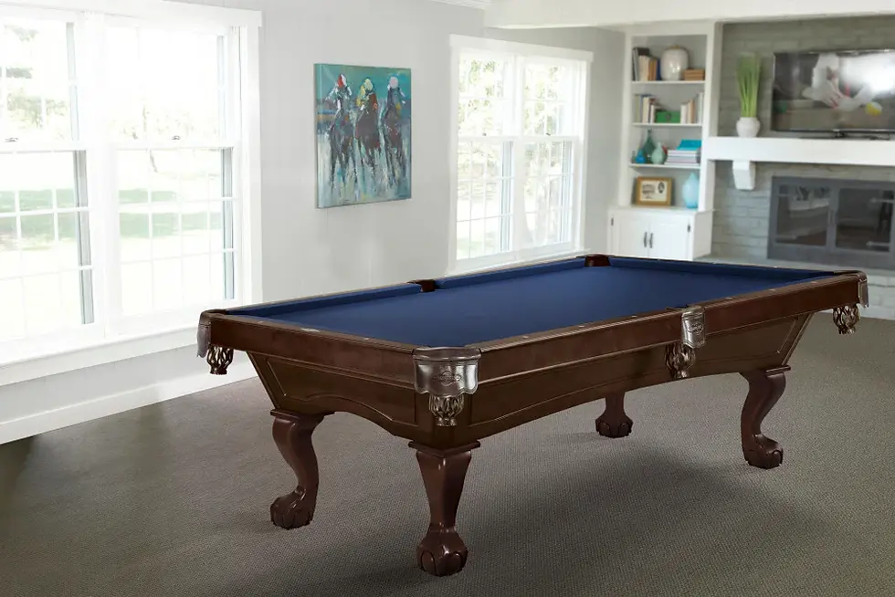 Thumbnail: Brunswick Allenton Pool Table with Ball & Claw Leg