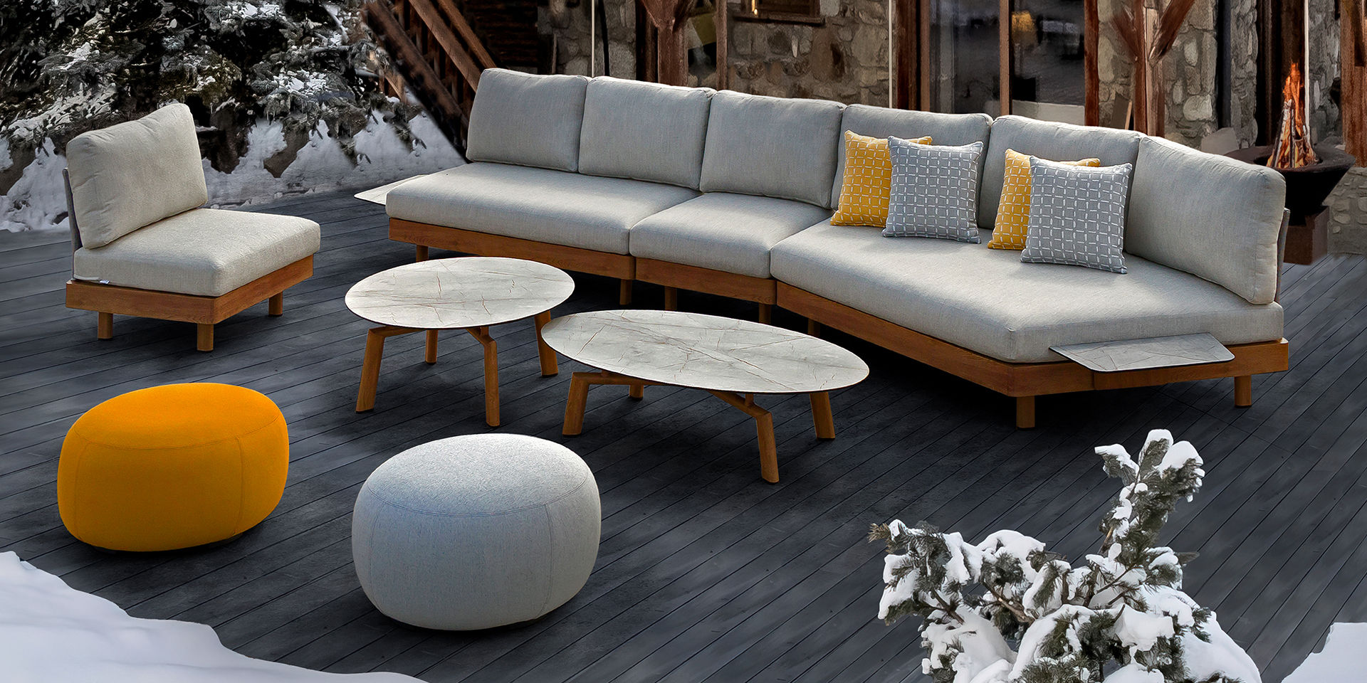 Lounge Sectional Set