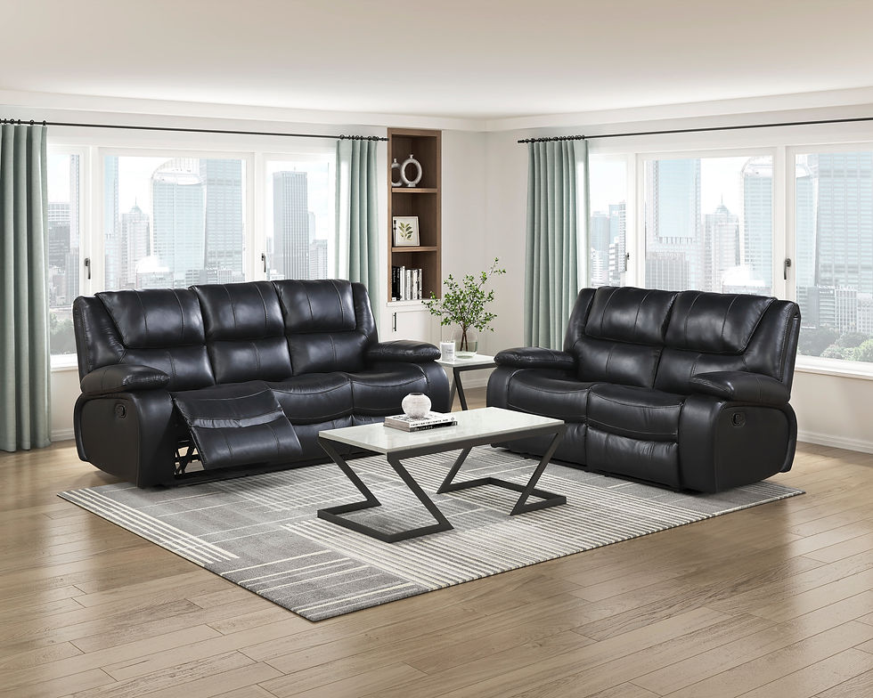 2 Pc. Leather Living Room Set $1249