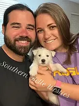 Toby, sophies puppy and her new home