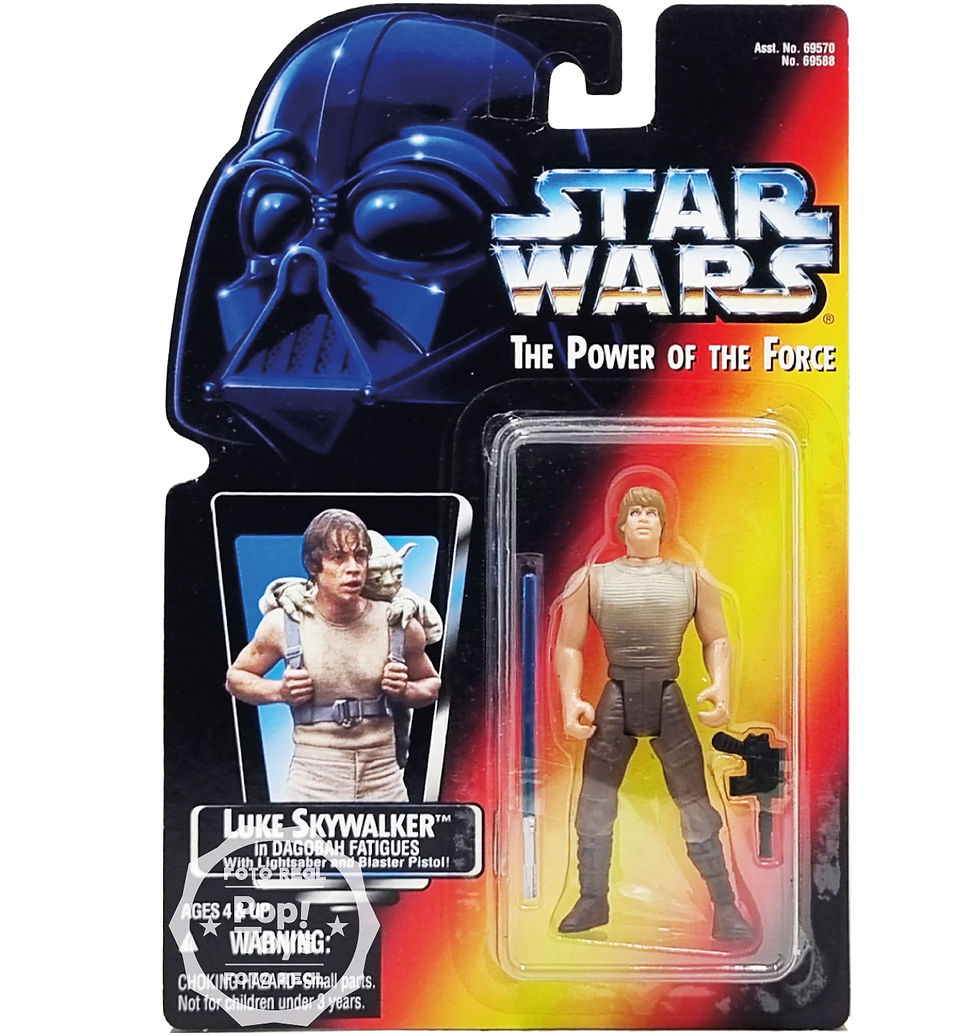 Miniatura: Kenner - Power Of The Foce - Luke Skywalker