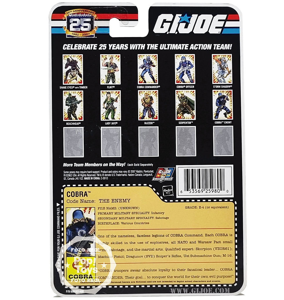 Miniatura: Hasbro - 25th Anniversary - The Enemy