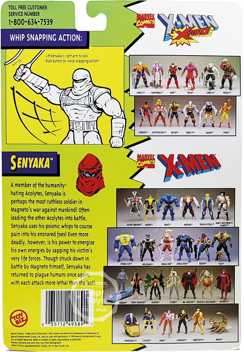 Miniatura: ToyBiz | The Uncanny X-MEN | Senyaka