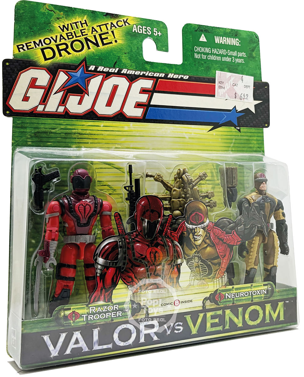 Miniatura: Hasbro | Valor Vs Venom | Razor Trooper Vs Neurotoxin