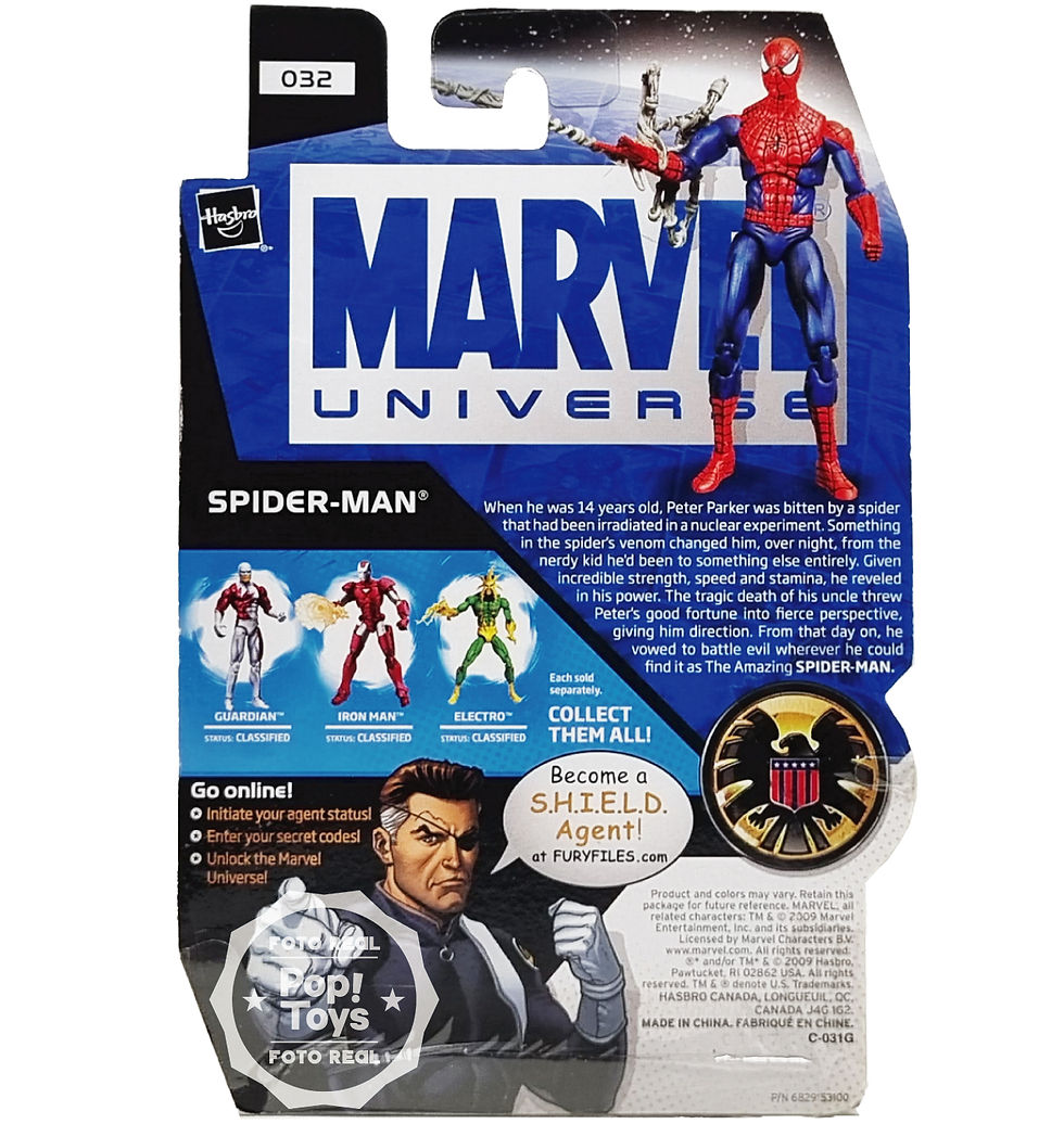 Miniatura: Hasbro - Marvel Universe - 3.75" - Spider-Man - Serie 1	No. 32