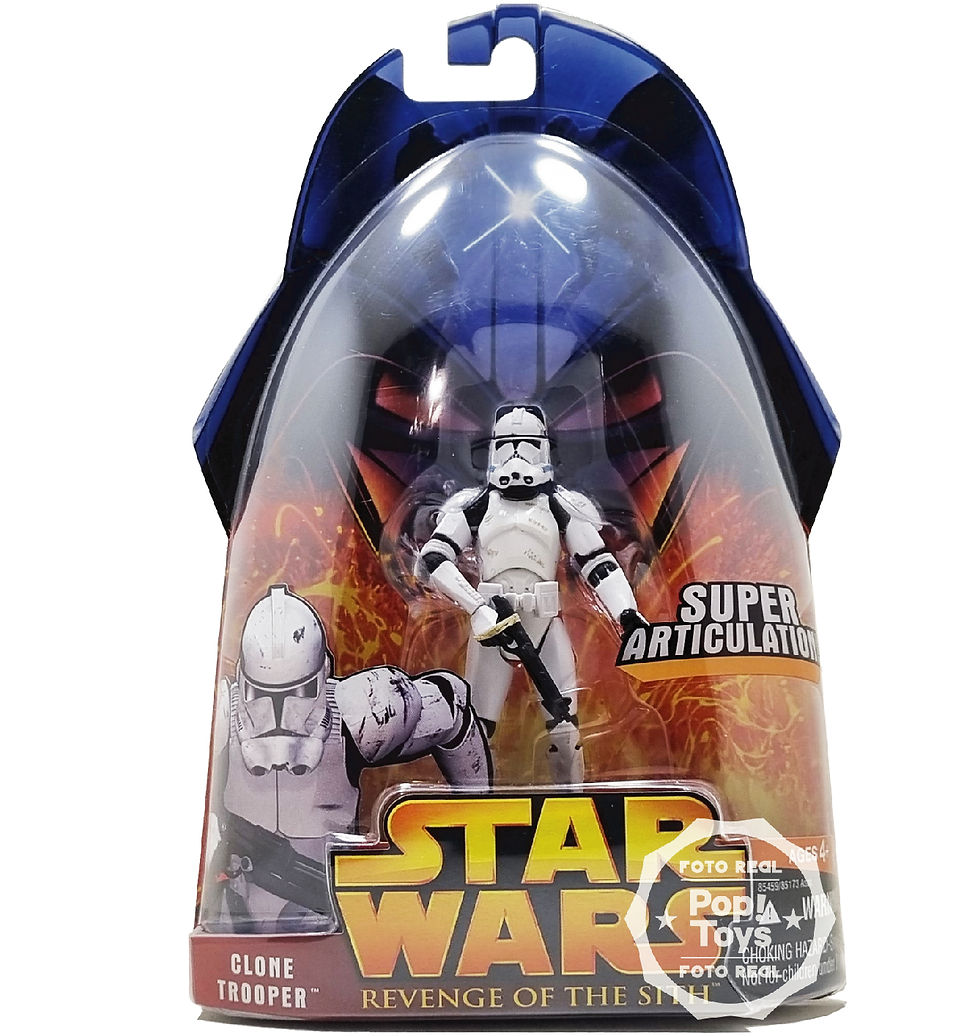 Miniatura: Hasbro - Revenge Of The Sith - Clone Trooper 	(Super Articulation)