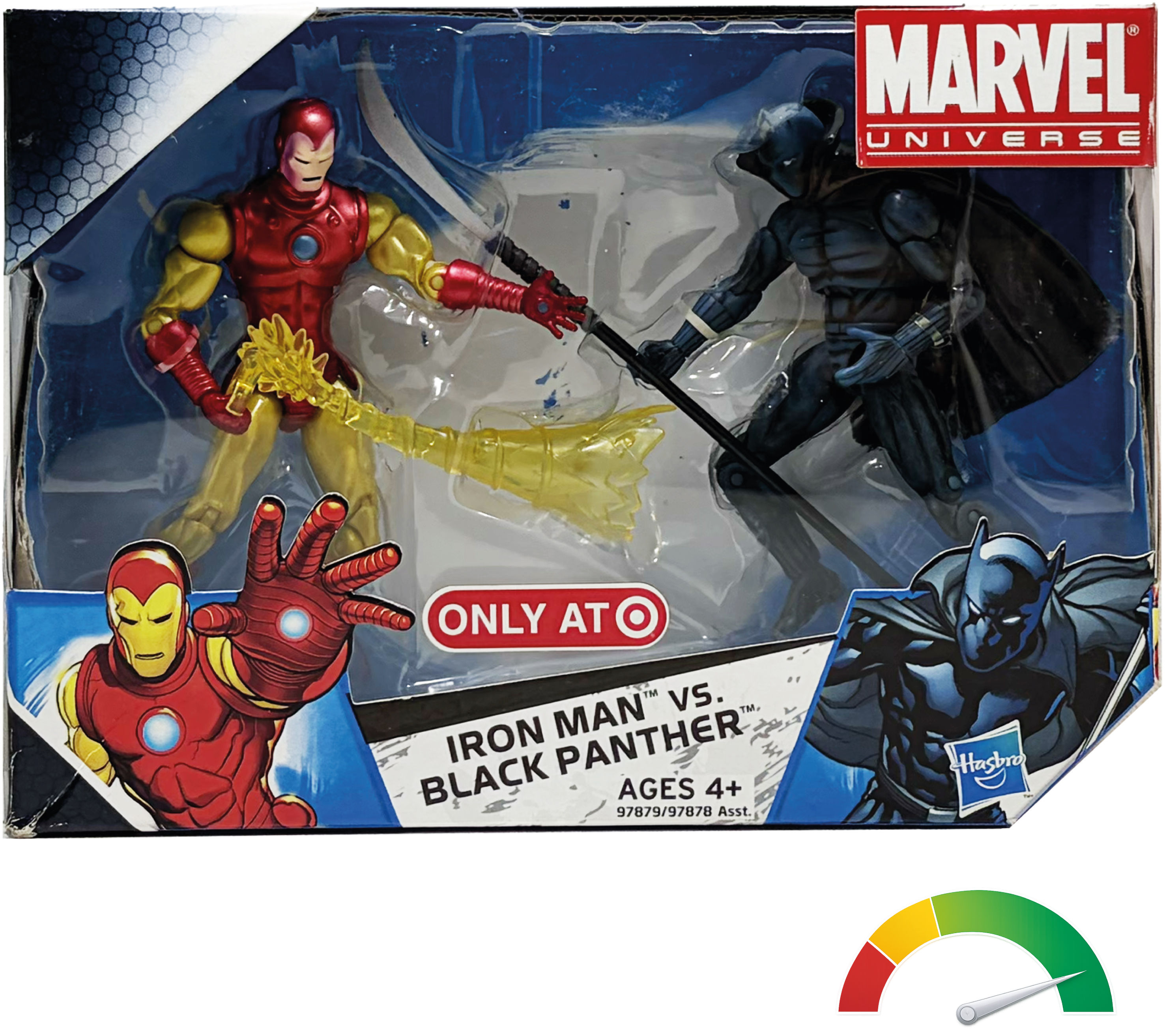 Hasbro | Marvel Universe 3.75" | Iron Man vs Black Panther