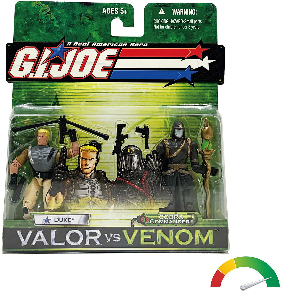Miniatura: Hasbro | Valor Vs Venom | Duke Vs Cobra Commander