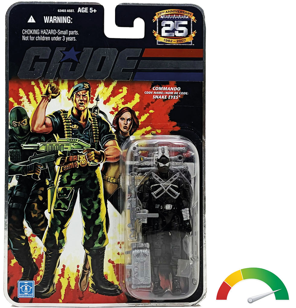 Miniatura: Hasbro | 25th Aniversary | Snake Eyes (Cartòn Canada)