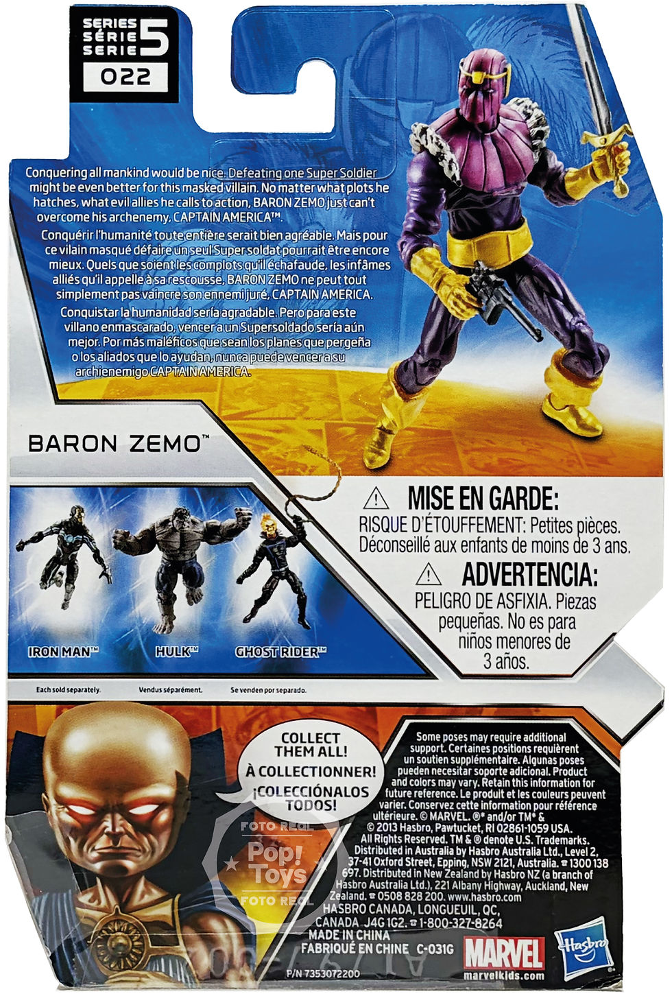 Miniatura: Hasbro | Marvel Universe 3.75" | Baron Zemo