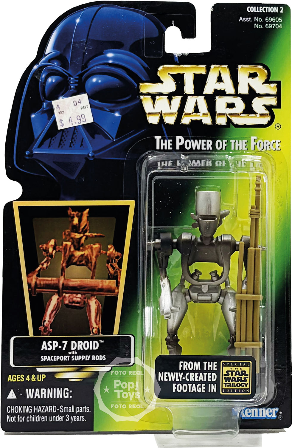 Miniatura: Kenner | POTF | ASP-7 Droid