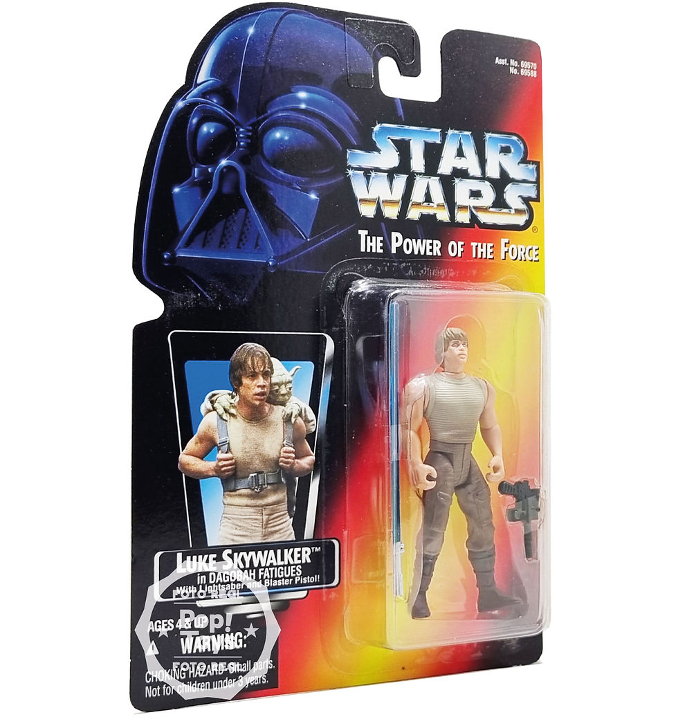 Miniatura: Kenner - Power Of The Foce - Luke Skywalker