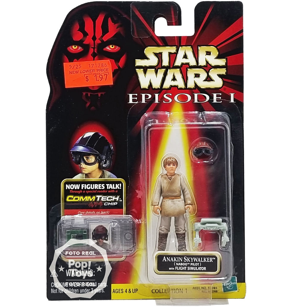 Miniatura: Hasbro - Episodio 1 - Anakin Skywalker	(Naboo Pilot)