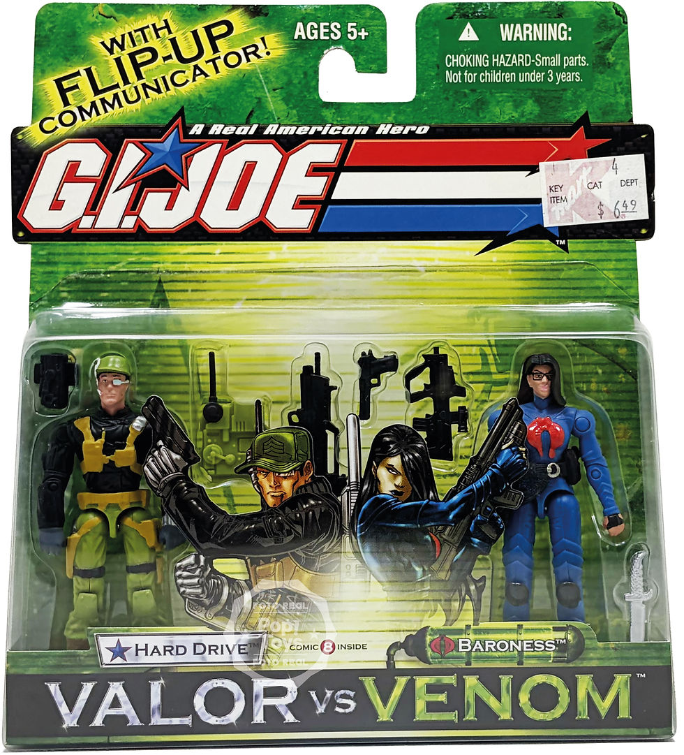 Miniatura: Hasbro | Valor Vs Venom | Hard Drive Vs Baroness