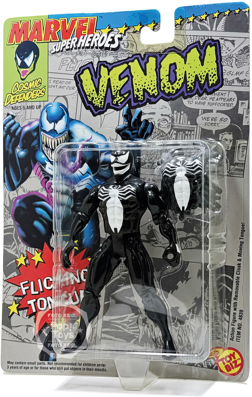 Miniatura: ToyBiz | Marvel Super Heroes | Venom - Flicking Tongue