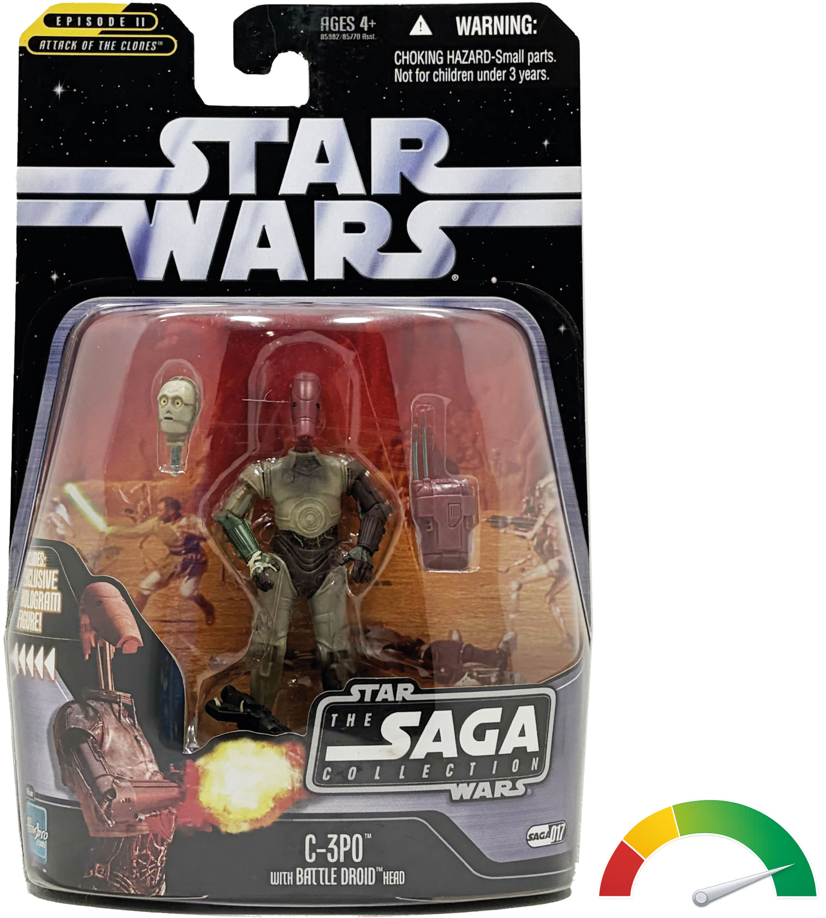 Hasbro | The Saga Collection | Episode II | C-3PO No. 17