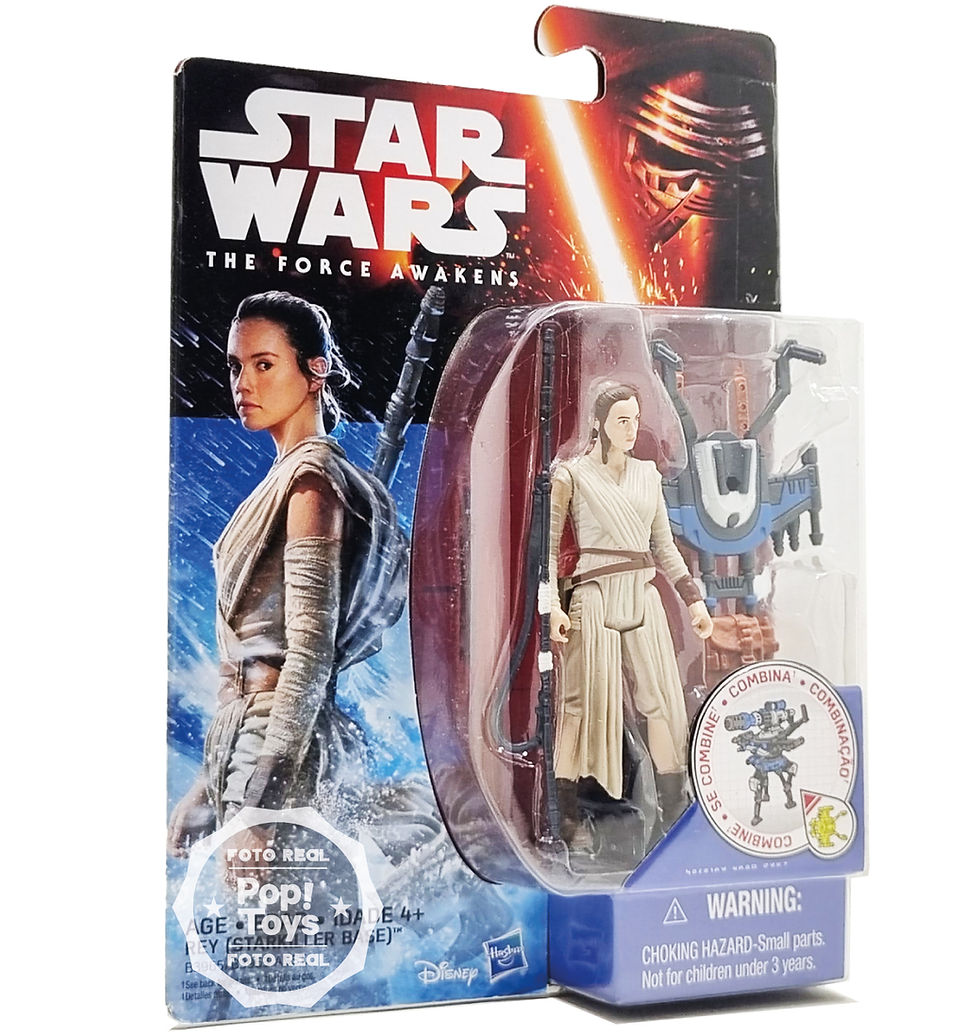 Miniatura: Hasbro - The Force Awakens - Rey (Starkiller Base)