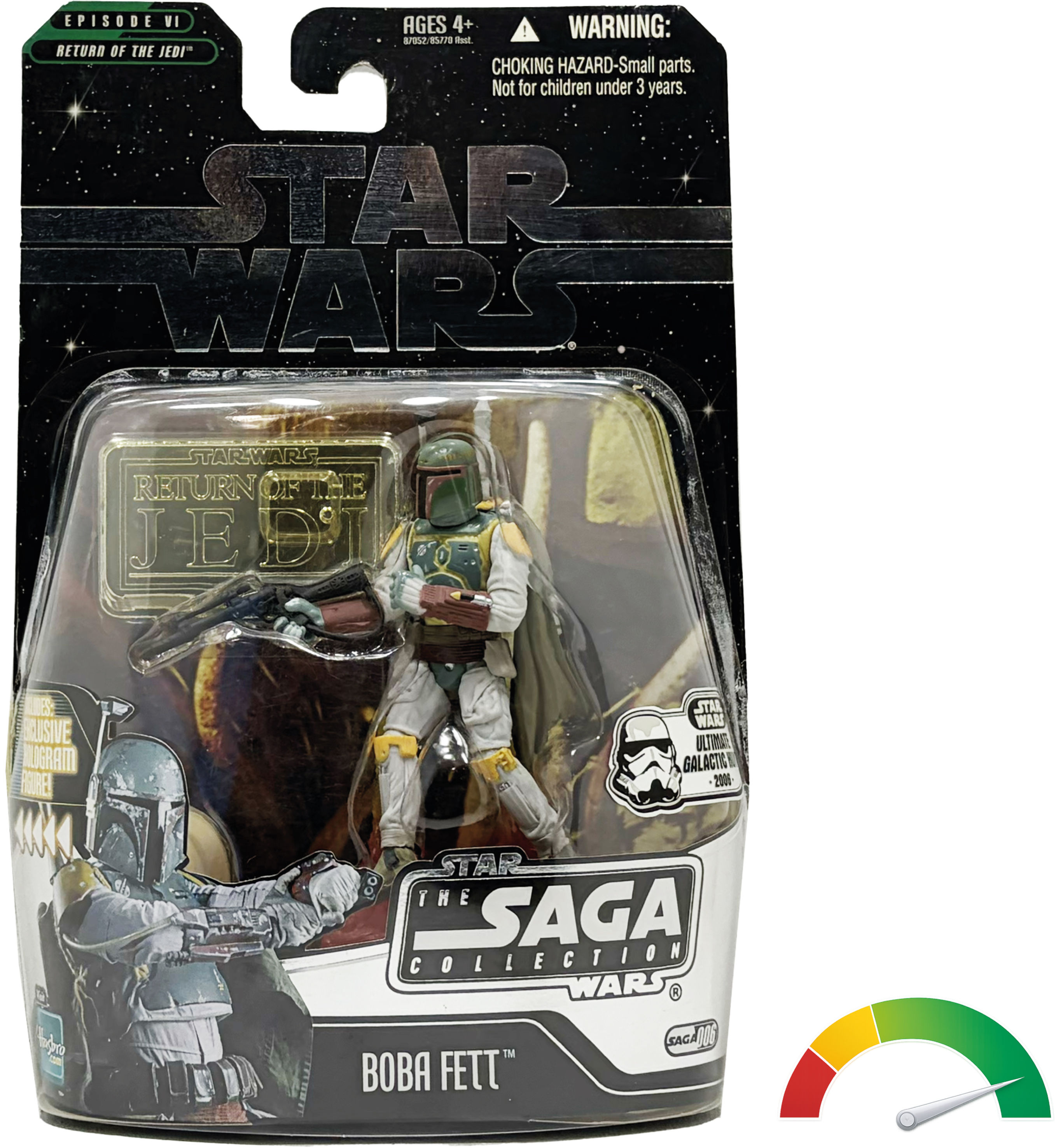 Hasbro | The Saga Collection | Episode VI | Boba Fett No. 06 (Foil)