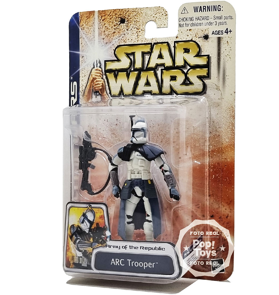 Miniatura: Hasbro - Clone Wars - ARC Trooper (Azul)