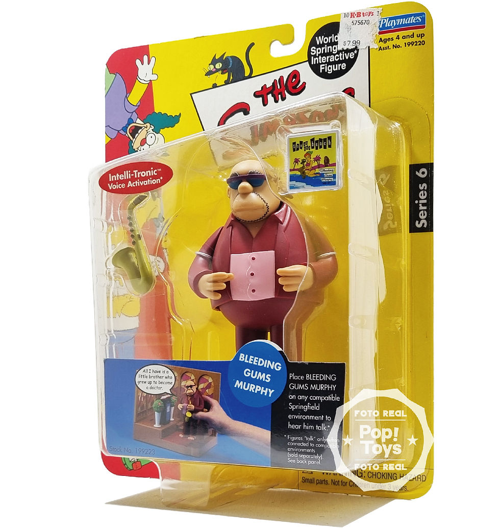 Miniatura: Playmates - World of Springfield - Bleeding Gums Murphy