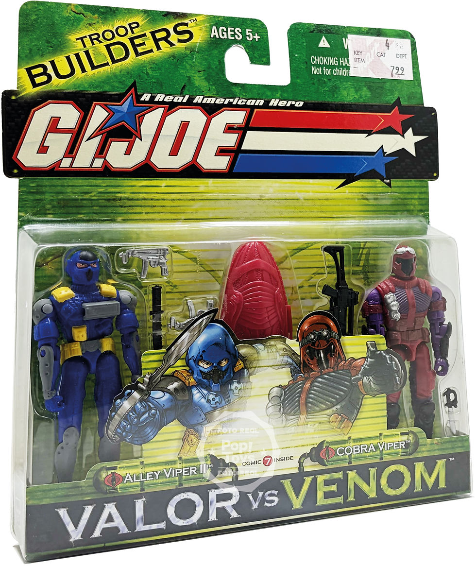 Miniatura: Hasbro | Valor Vs Venom | Alley Viper II Vs Cobra Viper