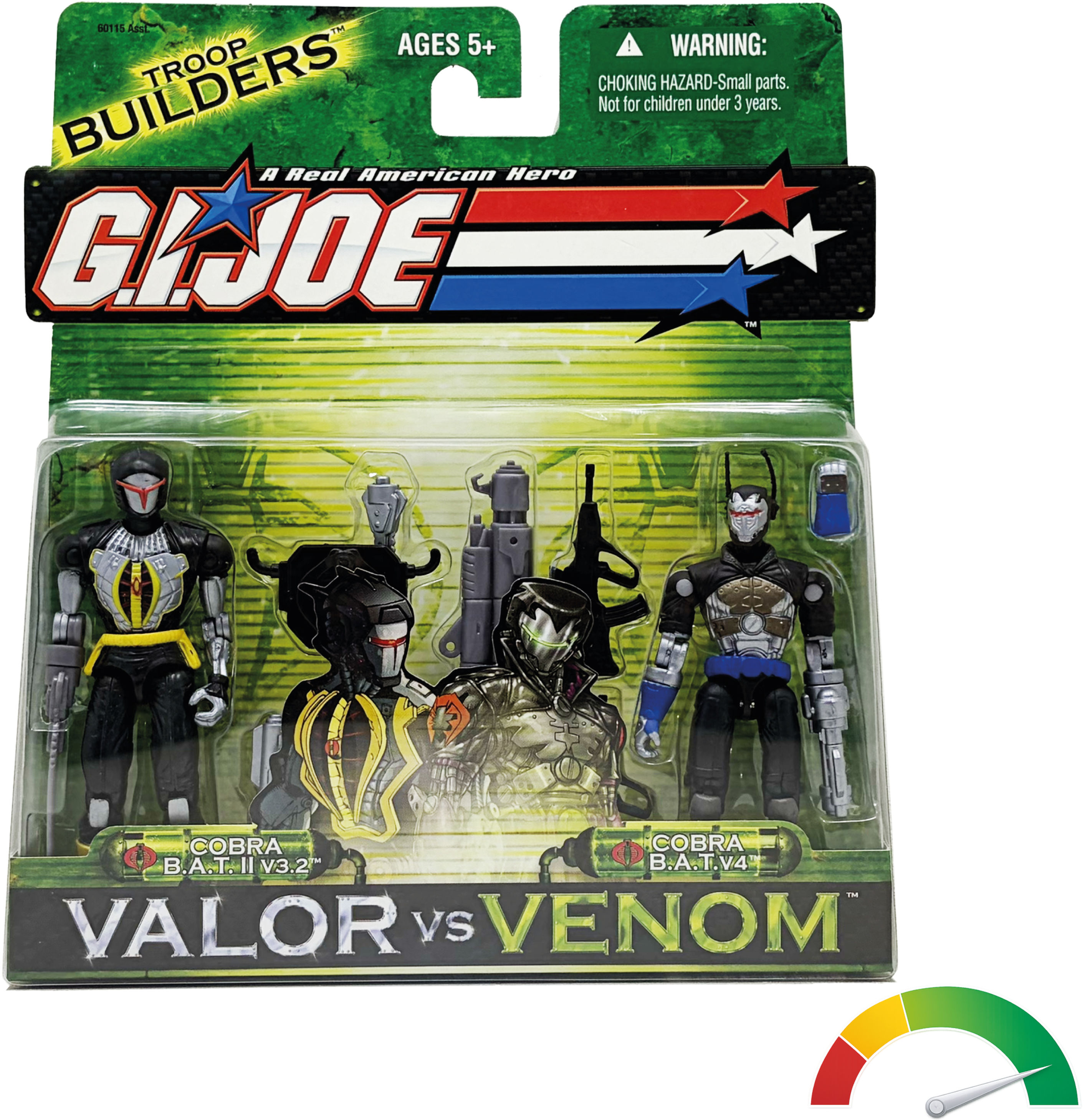 Hasbro | Valor Vs Venom | Cobra B.A.T II V3.2 Vs Cobra B.A.T V4