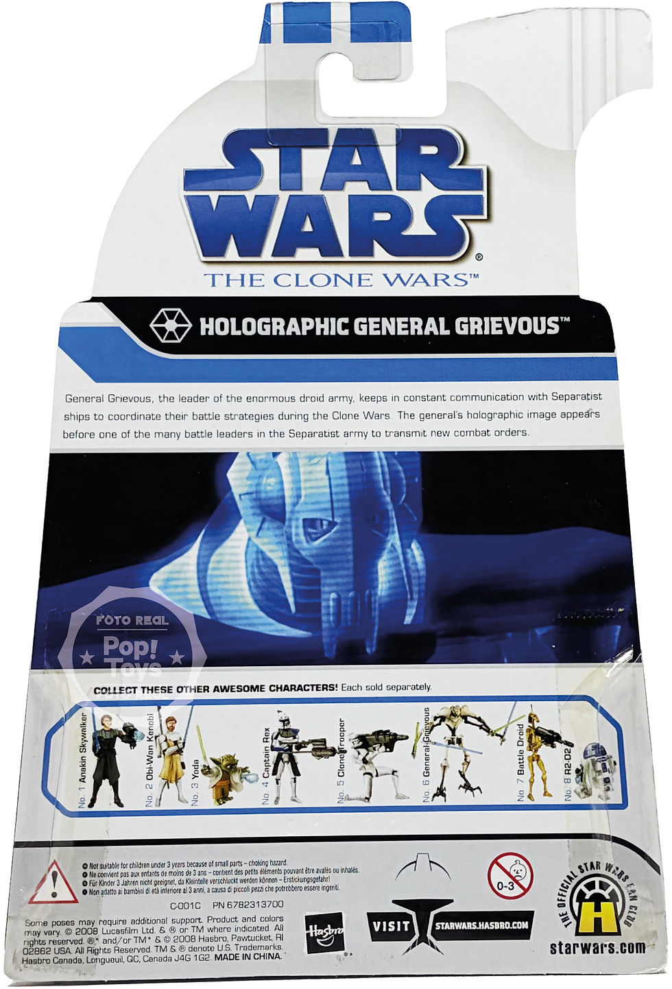 Miniatura: Hasbro | The Clone Wars | Holographic General Grievous
